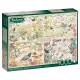 Falcon Puzzel The Country Diary 4 Seasons 1000 stukjes